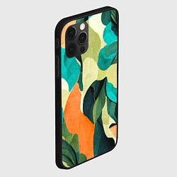 Чехол для iPhone 12 Pro Multicoloured camouflage, цвет: 3D-черный — фото 2