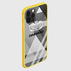 Чехол для iPhone 12 Pro Daewoo - logo, цвет: 3D-желтый — фото 2