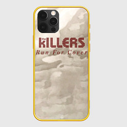 Чехол для iPhone 12 Pro Run For Cover Workout Mix - The Killers, цвет: 3D-желтый