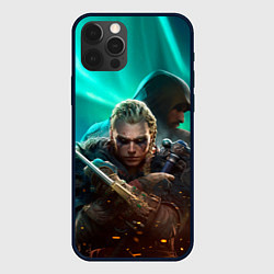 Чехол iPhone 12 Pro Assassins Creed Valhalla art