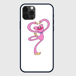 Чехол для iPhone 12 Pro КиссиМисси, цвет: 3D-черный