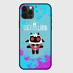 Чехол iPhone 12 Pro Овечка арт - Cult of the lamb