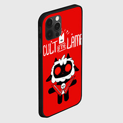 Чехол для iPhone 12 Pro Cult of the Lamb ягненок, цвет: 3D-черный — фото 2