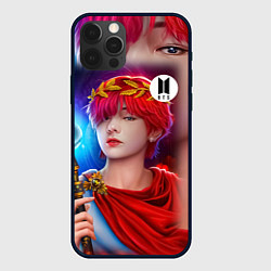 Чехол для iPhone 12 Pro BTS Kim Taehyung V, цвет: 3D-черный