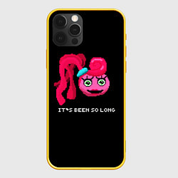Чехол iPhone 12 Pro Мамочка длинные ноги пиксель