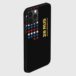 Чехол для iPhone 12 Pro 28 RUS Благовещенск, цвет: 3D-черный — фото 2