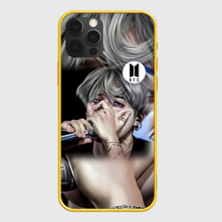 Чехол iPhone 12 Pro BTS Jimin With Microphone