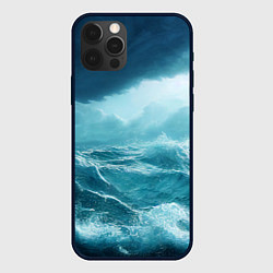 Чехол iPhone 12 Pro Буря в море