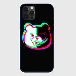 Чехол iPhone 12 Pro Danganronpa glitch monokuma