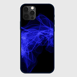 Чехол iPhone 12 Pro Синяя звуковая волна