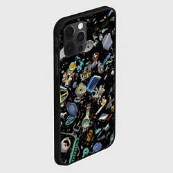 Чехол для iPhone 12 Pro Пластиковый мусор - всякая всячина!, цвет: 3D-черный — фото 2