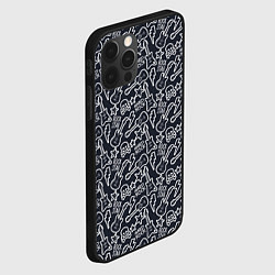 Чехол для iPhone 12 Pro Звезда рока, цвет: 3D-черный — фото 2