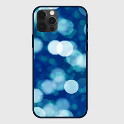 Чехол для iPhone 12 Pro Световые блики, цвет: 3D-черный