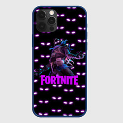 Чехол iPhone 12 Pro Fortnite raven - глаза