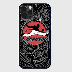 Чехол iPhone 12 Pro Capoeira fighter jump