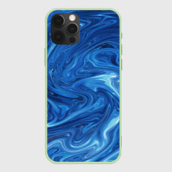 Чехол iPhone 12 Pro Волновые разводы на поверхности воды