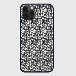 Чехол iPhone 12 Pro Череп со скулами