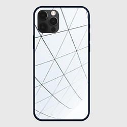 Чехол iPhone 12 Pro Геометрические сеточные линии