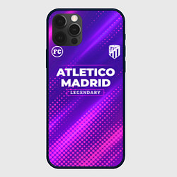 Чехол iPhone 12 Pro Atletico Madrid legendary sport grunge