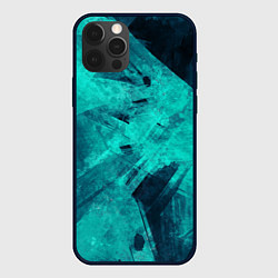 Чехол iPhone 12 Pro Текстура малахита