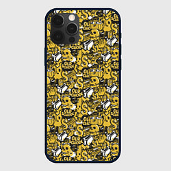 Чехол iPhone 12 Pro Череп старая школа