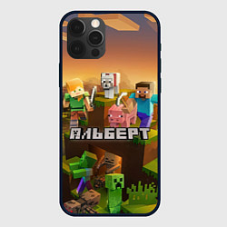 Чехол iPhone 12 Pro Альберт Minecraft