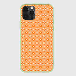 Чехол iPhone 12 Pro Абстракция - оранжевые зонтики