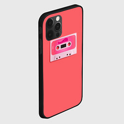 Чехол для iPhone 12 Pro BTS cassette, цвет: 3D-черный — фото 2