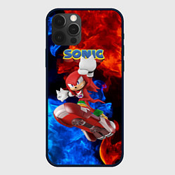 Чехол iPhone 12 Pro Knuckles Echidna - Sonic - Video game