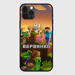 Чехол iPhone 12 Pro Вероника Minecraft