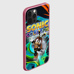 Чехол для iPhone 12 Pro Charmy Bee - Sonic - Video game, цвет: 3D-малиновый — фото 2