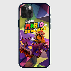 Чехол iPhone 12 Pro Точило Боузера - Super Mario 3D World