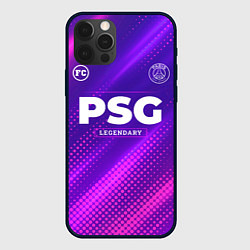 Чехол для iPhone 12 Pro PSG legendary sport grunge, цвет: 3D-черный