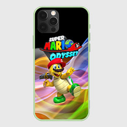 Чехол для iPhone 12 Pro Super Mario Odyssey - Hero turtle Koopa Troopa, цвет: 3D-салатовый