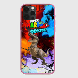 Чехол iPhone 12 Pro Super Mario Odyssey - Dinosaur - Nintendo