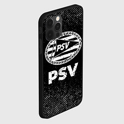 Чехол для iPhone 12 Pro PSV с потертостями на темном фоне, цвет: 3D-черный — фото 2