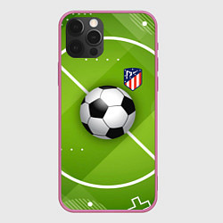 Чехол iPhone 12 Pro Atletico madrid Мяч