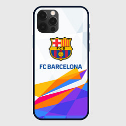 Чехол iPhone 12 Pro Barcelona цветные геометрии