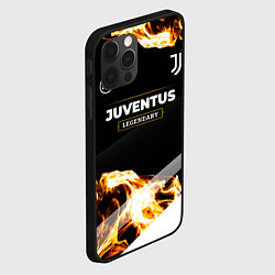 Чехол для iPhone 12 Pro Juventus legendary sport fire, цвет: 3D-черный — фото 2