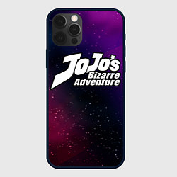 Чехол iPhone 12 Pro JoJo Bizarre Adventure gradient space
