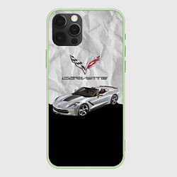 Чехол iPhone 12 Pro Chevrolet Corvette - motorsport
