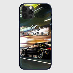 Чехол iPhone 12 Pro Lexus - скорость режим
