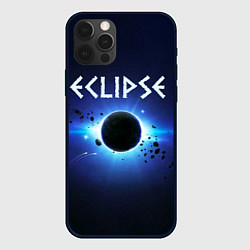 Чехол для iPhone 12 Pro Лунное затмение, цвет: 3D-черный