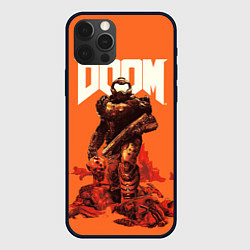 Чехол iPhone 12 Pro DOOM - Doomguy