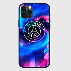 Чехол iPhone 12 Pro PSG неоновый космос