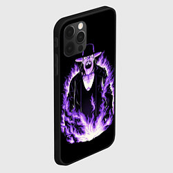 Чехол для iPhone 12 Pro The phenom undertaker, цвет: 3D-черный — фото 2