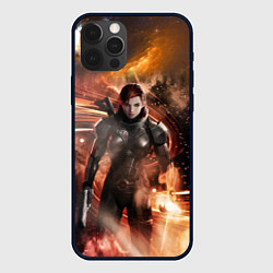 Чехол iPhone 12 Pro Mass Effect N7 - Jane Shepard