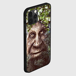 Чехол для iPhone 12 Pro Мудрое Таинственное Дерево, цвет: 3D-черный — фото 2