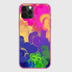 Чехол iPhone 12 Pro Разноцветный дым