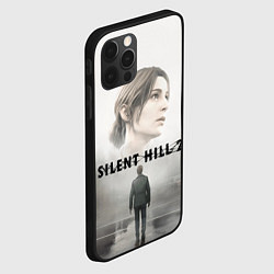 Чехол для iPhone 12 Pro Джеймс и Мэри Silent Hill 2 remake, цвет: 3D-черный — фото 2